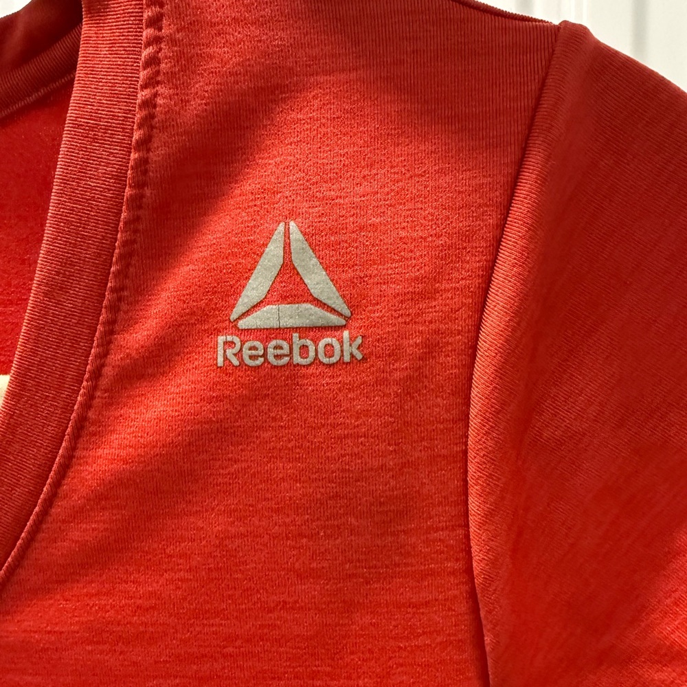 Reebok Women's Bright Red Short Sleeve Tee - Picture 2 of 7